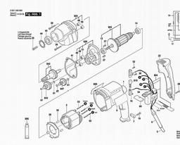 Bosch Drill K3959 spare parts