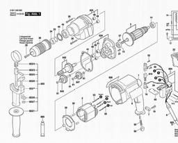 Bosch Drill BRD-HT spare parts