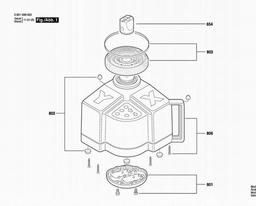 Bosch Laser Level BL 100 VHR spare parts