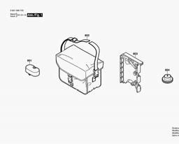 Bosch Laser BL 40 VHR spare parts
