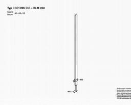 Bosch Fluid-level Gauge BLM 260 spare parts