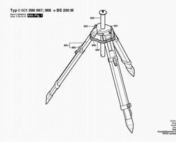 Bosch Stand BS 200 M spare parts