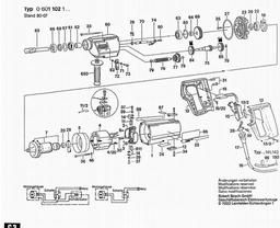 Bosch Drill GBM 16-2 E spare parts