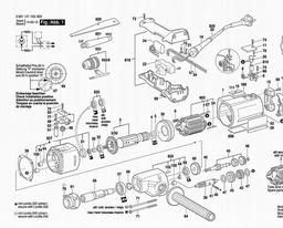 Bosch Drill GBM 23-2 spare parts