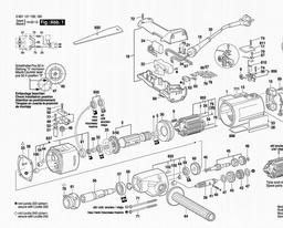 Bosch Drill GBM 23-2 spare parts