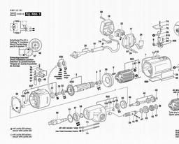 Bosch Drill GBM 23-2 spare parts