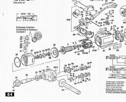 Bosch Drill DRM 23/13 spare parts
