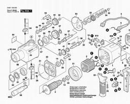 Bosch Drill GBM 32-4 spare parts