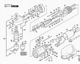 Bosch Angle Drill WB 10 spare parts