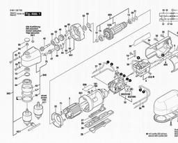 Bosch Angle Drill 1132 VSR spare parts
