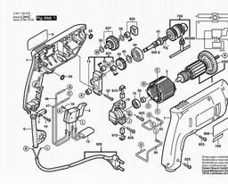 Bosch Drill GBM 1 spare parts