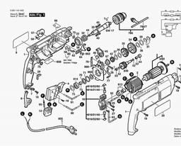 Bosch Percussion Drill GSB 18-2 spare parts