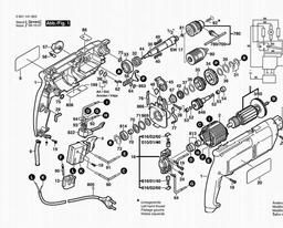 Bosch Percussion Drill GSB 18 spare parts