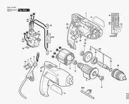 Bosch Drill 1004 VSR spare parts