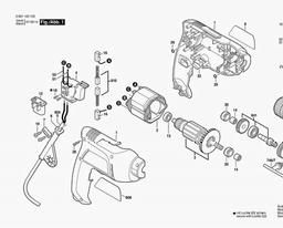 Bosch Drill GBM 6 spare parts