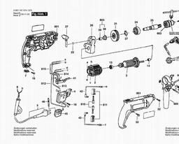Bosch Percussion Drill GSB 16 RE spare parts