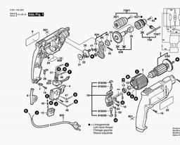 Bosch Percussion Drill GSB 450 R spare parts