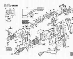 Bosch Drill BM 13-E spare parts