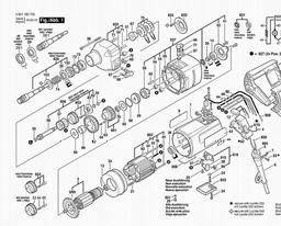 Bosch Percussion Drill BID-HT spare parts