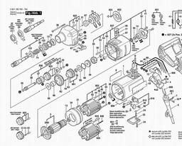 Bosch Percussion Drill SB 16 E spare parts