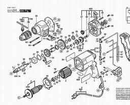 Bosch Percussion Drill GSB 20-2 spare parts