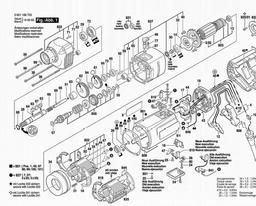 Bosch Diamond Drilling Machine GDB 1600 DE spare parts