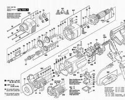 Bosch Diamond Drilling Machine 1 189 EVSW spare parts