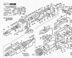 Bosch Diamond Drilling Machine GDB 2200 WE spare parts