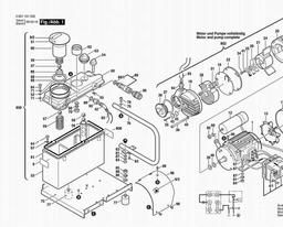 Bosch Vacuum Pump GVP 140 spare parts