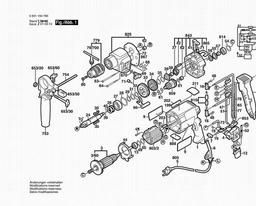 Bosch Percussion Drill DD 316 spare parts