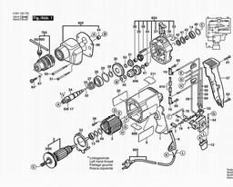 Bosch Percussion Drill 1195 VSR spare parts