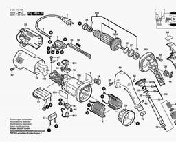 Bosch Electro-brush 1 213 spare parts