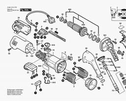 Bosch Electro-brush OSB 1020 CE spare parts