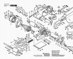Bosch Belt Sander 1276 DVS spare parts