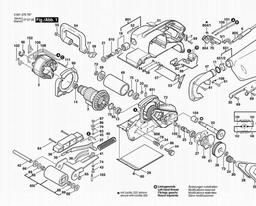 Bosch Belt Sander 1276DVS spare parts
