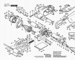 Bosch Belt Sander 1276D spare parts