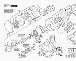 Bosch Bench Grinder GSM 200 spare parts