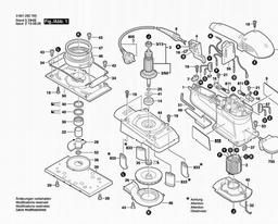 Bosch Orbital Sander BOS 230 spare parts
