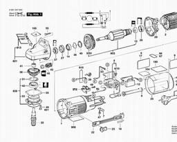 Bosch Angle Grinder 1347 spare parts