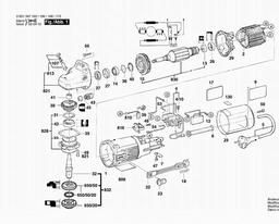 Bosch Angle Grinder WS 115 S spare parts