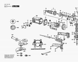 Bosch Angle Grinder GWS 23-180 spare parts