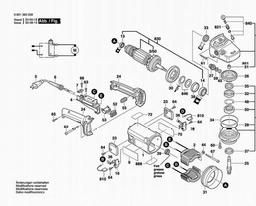 Bosch Angle Grinder 1365 spare parts