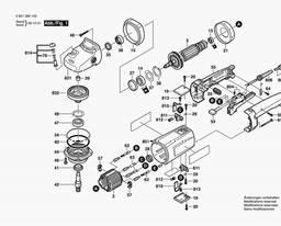 Bosch Universal Angle Grinder GPO 12 spare parts