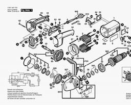 Bosch Wall Chasing Machine GSF 100 A spare parts