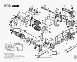 Bosch Wall Chaser GNF 65 A spare parts