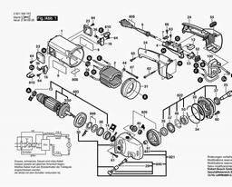 Bosch Wall Chaser GBF 65 A spare parts