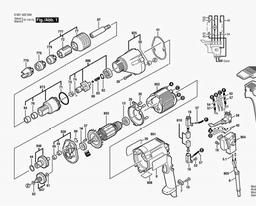 Bosch Un-hd Dry Wall Screwdriv. 1422 VSR spare parts