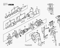 Bosch Un-hd Dry Wall Screwdriv. 1422 VSR spare parts