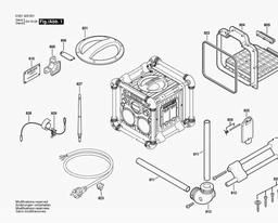 Bosch Radio Box GML 24 V-CD spare parts
