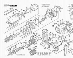 Bosch Impact Wrench GDS 30 spare parts